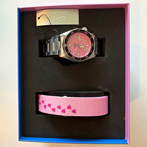 Seiko sports pink panther - 5,