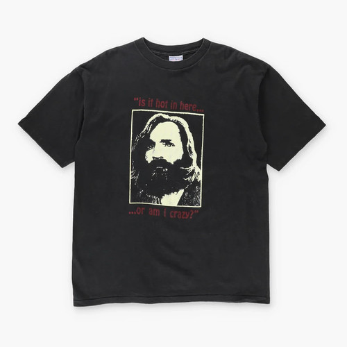 Vintage charles manson - charles, "is