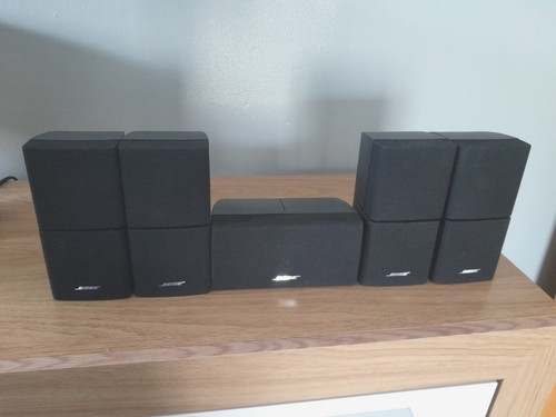 Bose dual cube speakers - cube, in
