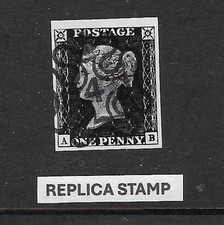 GB Victoria; 1840 1d Black