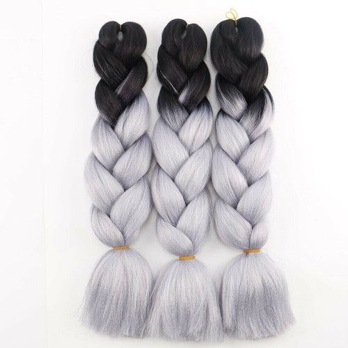 Black silver grey - grey, ombre