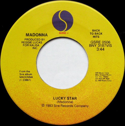 Madonna lucky star - star, like