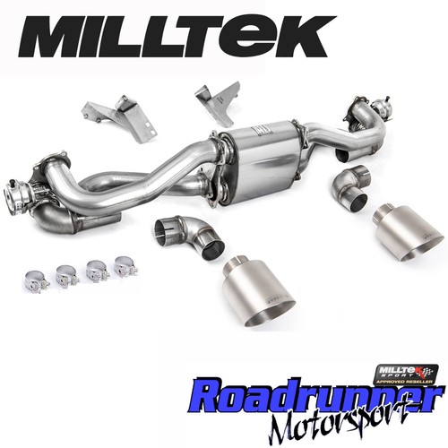 Milltek porsche cayman 718 - milltek, gt4