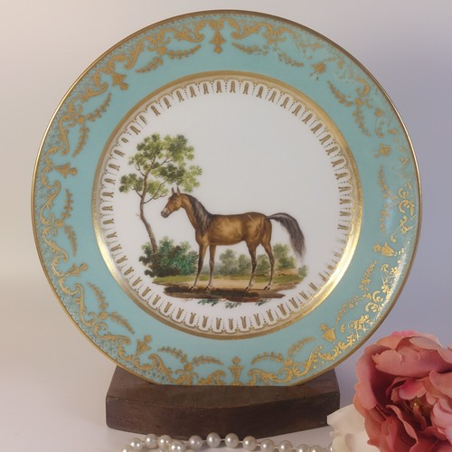 Sevres porcelain cabinet - porcelain, plate