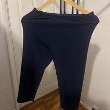 TU Woman Navy Blue Cropped