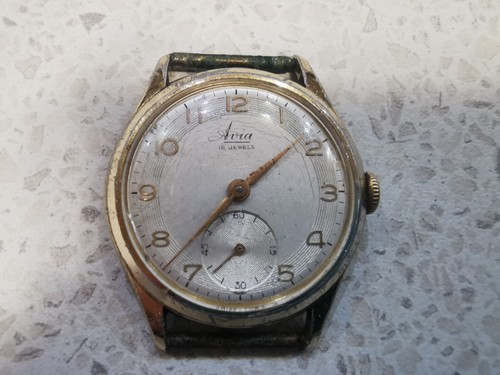 Vintage swiss men watch avia - vintage,