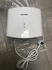 Anydry 2630S Compact Hand Dryer Automatic High Speed Electric Hand Dryer White