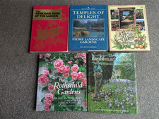 5 x Books on Gardens, incl