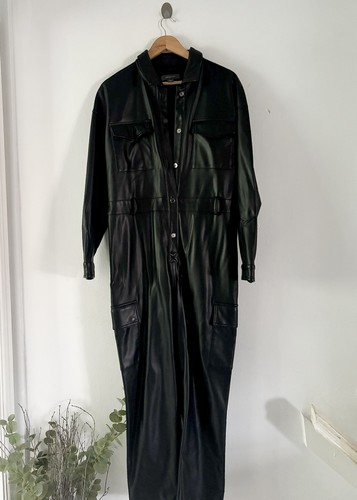 Primark faux leather jumpsuit - primark,