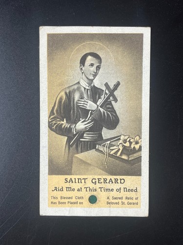 Relic holy prayer card - , st
