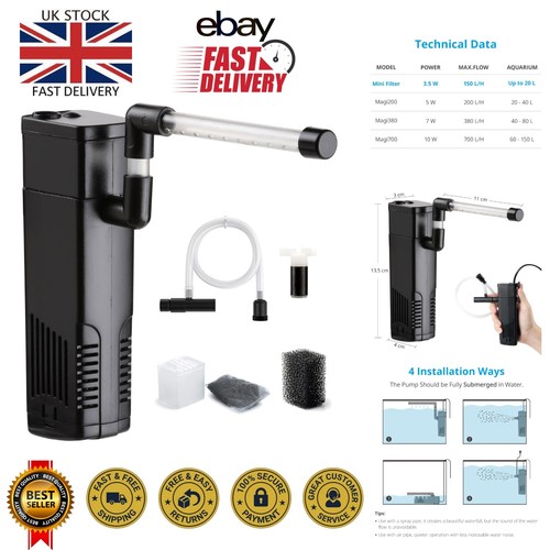 Advanced black aquarium - black,
