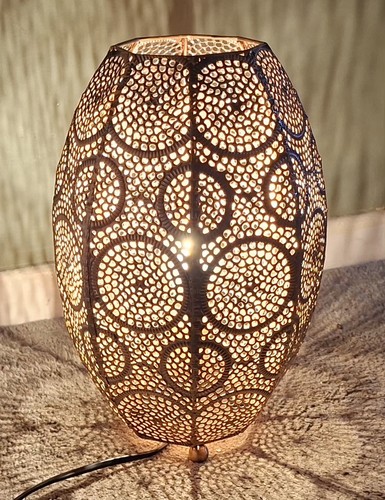 Moroccan style table lamp - moroccan,
