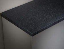 TF2W18ASL- Tavistock - Solid Surface Worktop Slim Depth 1880mm - Starlight