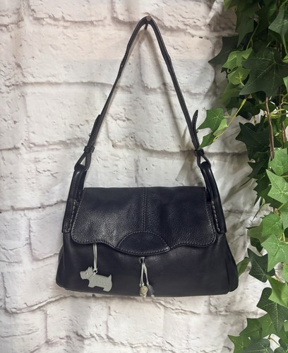 Radley black genuine grain - 👜radley,