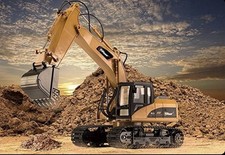 Huina RC Digger Excavator 1/14 Scale Remote Controlled Excavator 2.4G 15Ch 1535