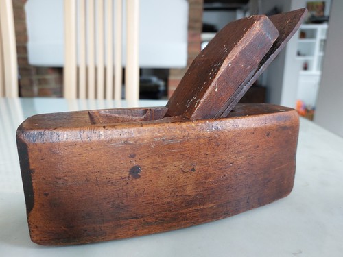Antique wooden block - block, plane