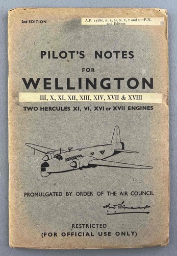 Vickers wellington pilots - vickers,