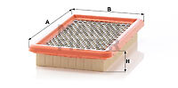 Air filter mann 2666 - air,