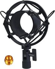 Tencro 47-53mm AT2020 Microphone Shock Mount with Metal Screw Adapter Anti-Vibra