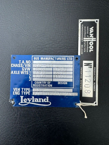 Leyland van hool - leyland, royal