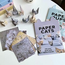 Origami Animal Kit DIY 3D  Cat