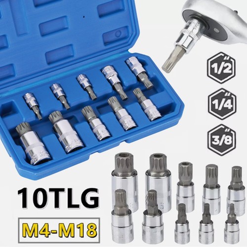10pcs multi spline bit - multi,