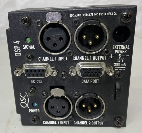 Qsc dsp4 digital signal - dsp4,