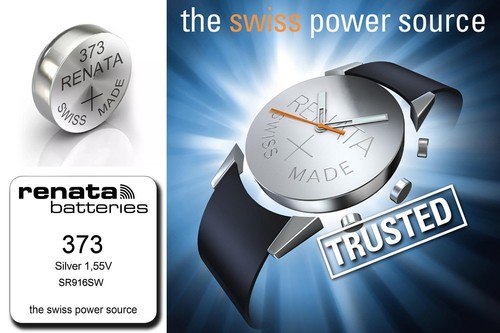 Renata watch battery 373 - renata,