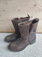 Brown Distressed Leather