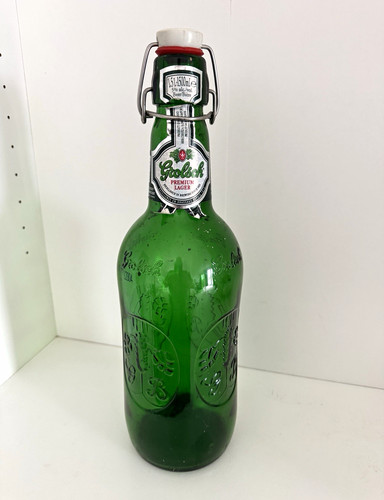 Large grolsch green glass - green,