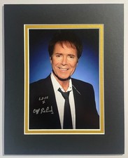 Cliff Richard Signed Autograph
