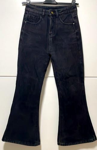 Ladies black thermal - ladies, jeans