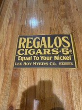 SCARCE 1930s REGALOS MYERS 5¢