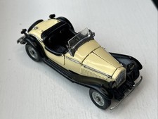 POLITOYS ALFA ROMEO GRAND SPORT QUATTRORUOTE ZAGATO 1965 CREAM/BLACK VINTAGE