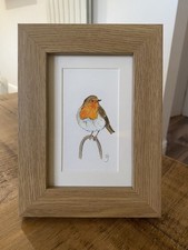 ORIGINAL (Not A print!) Framed