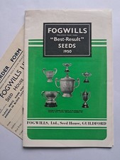 VTG 1950 FOGWILLS  SEED