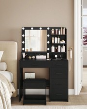 Dressing Table With Led Mirror