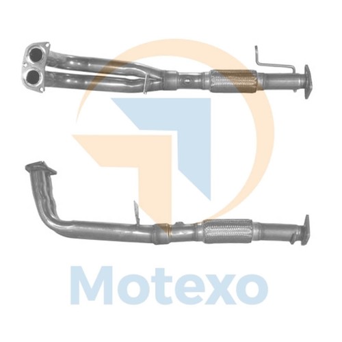 Front pipe honda prelude 2i - front,