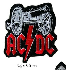ACDC-  RED - Music Lover Embroidered Patch sew iron on Patches transfer  Shirts