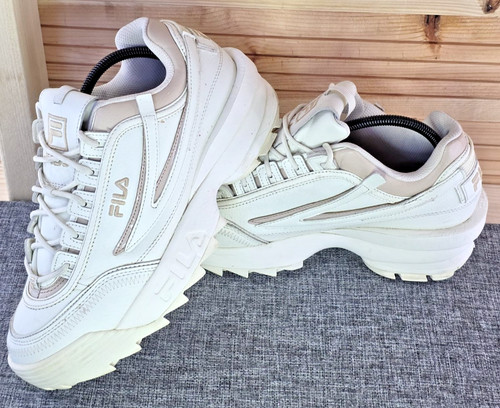 Fila disruptor trainers white - fila,