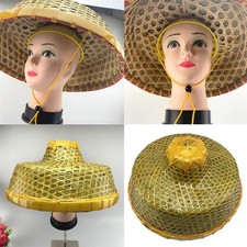 Chinese Style Straw Bamboo Hat