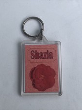 Personalised Keyring Shazia