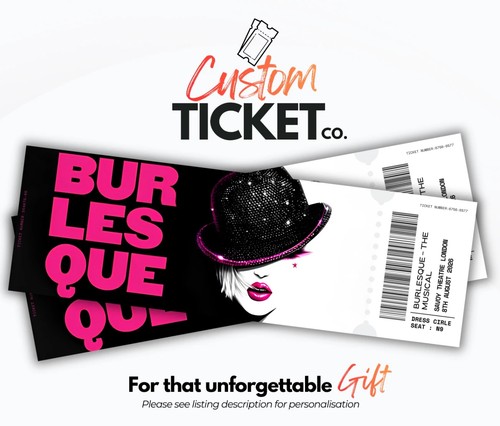 Burlesque the musical theatre - the,