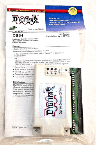 New digitrax ds64 - ⭐new,