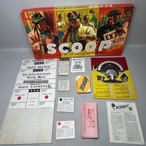 Vintage scoop board - board, game