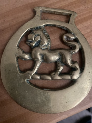 Antique vintage brass horse - antique/vintage,