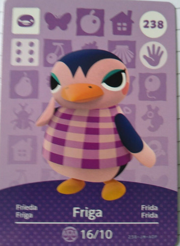 Friga animal crossing amiibo - animal,