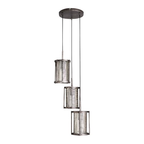 Modern brushed silver with - brushed,