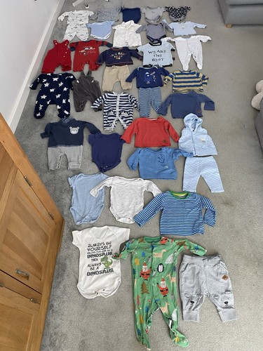 Months boys clothes bundle - 3-6,