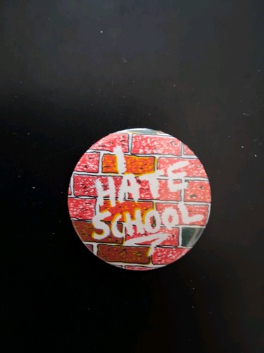 Vintage badge hate - badge, '